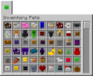 Мод Inventory Pets для Minecraft 1.7.10 - 1.12.2